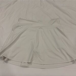 Chic White Skater Skirt